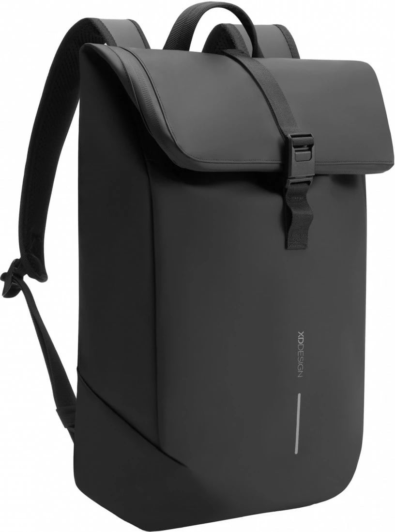 Çantë shpine XD DESIGN Urban Flap-Top, 18-23L, e zezë