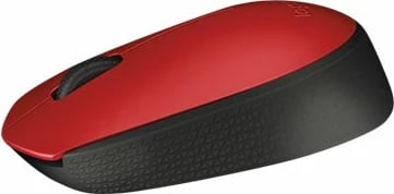 Maus Logitech M171 - Wireless, e zezë/kuqe