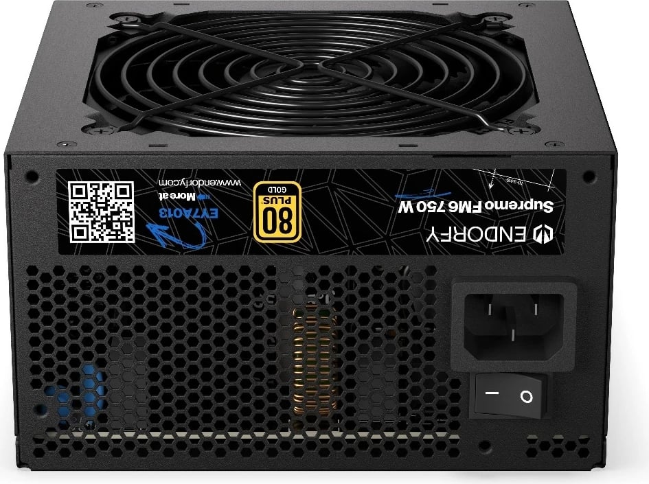 Kasë energjie Endorfy Supremo FM6 Gold 750W, modular, e zezë Kasë energjie Endorfy Supremo FM6 Gold 750W, modular, e zezë