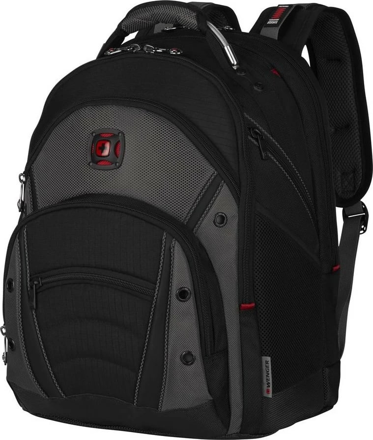 Çantë shpine Wenger Synergy për laptop 15.6 inç, e zezë/gri