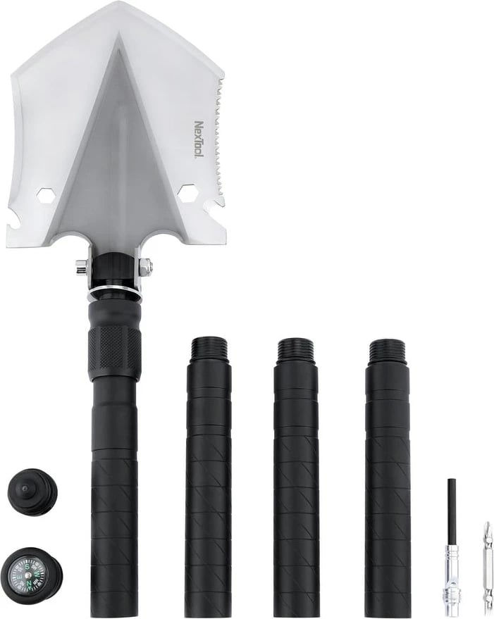 Lopatë shumëfunksionale NexTool NE0114, e zezë, 1000 mm