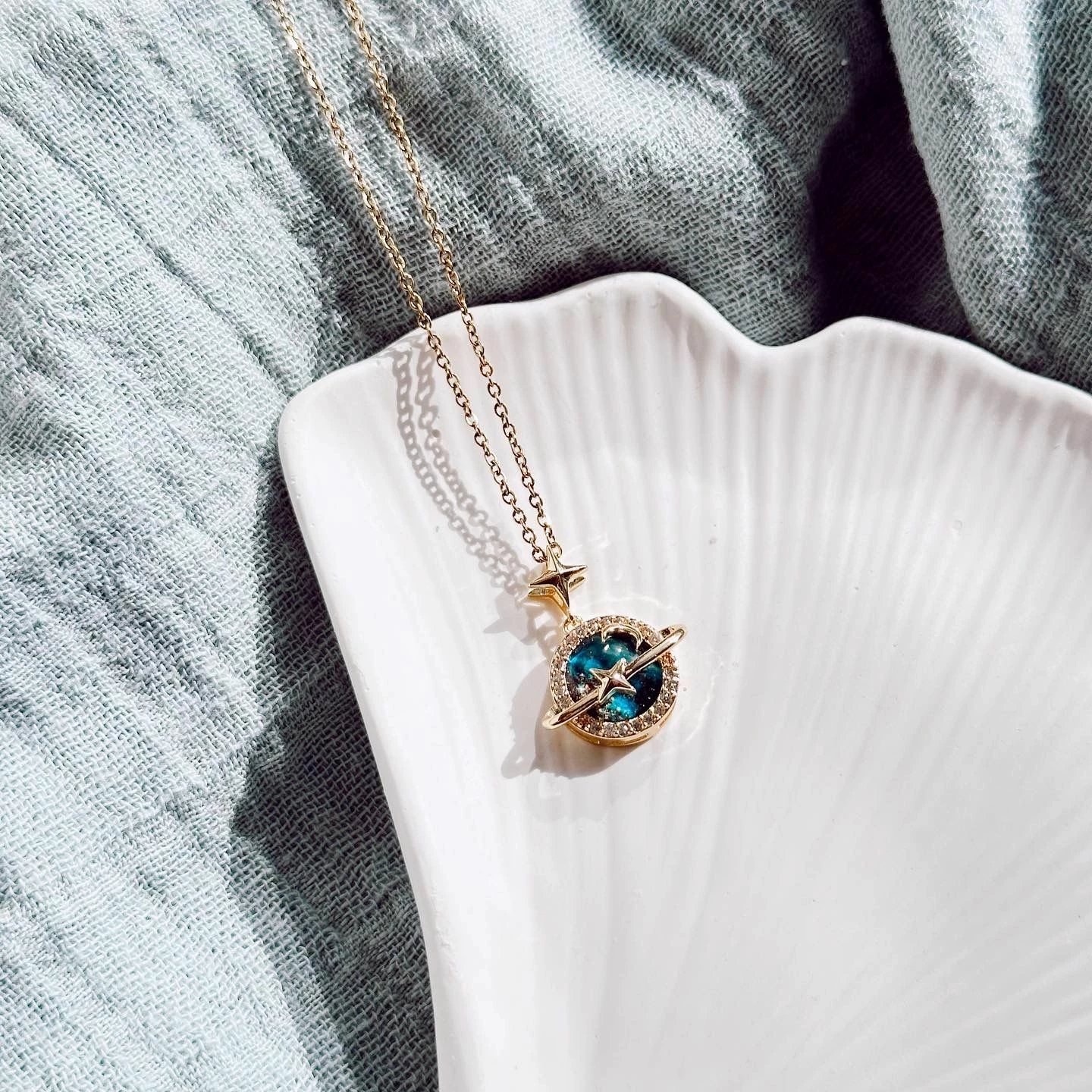 Qafore çeliku Jumeon, Nightmoon, ngjyrë kaltër qielli dhe ar