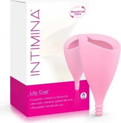 Kupë menstruale Intimina Lily Cup Size A, unisex, rozë