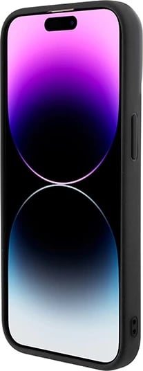 Mbështjellës Guess G Cube Stripes MagSafe për iPhone 15 Pro, i zi