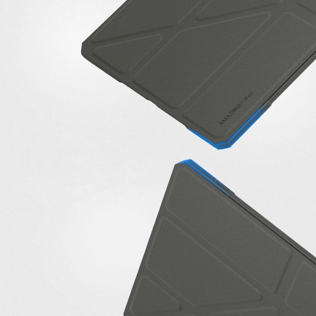 Mbështjellës folio, AmazingThing Titan Pro, për iPad Air 11" M3 (2025) me mbajtës Apple Pencil dhe stand, gri