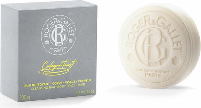 Sapun për trup, fytyrë dhe flokë Roger & Gallet Cologne Twist unisex, 100g