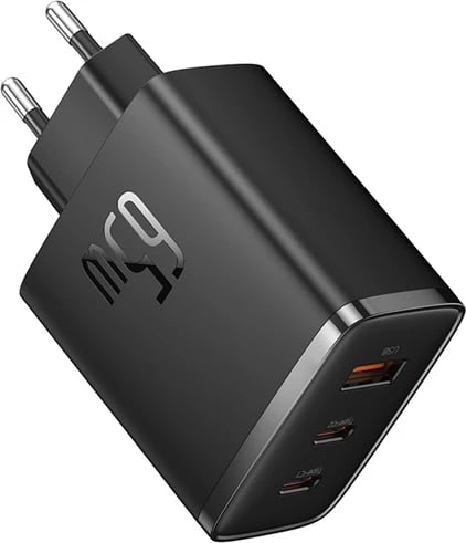 Karikues muri Baseus Cube Pro, 65W, 2x USB-C, USB-A, i zi