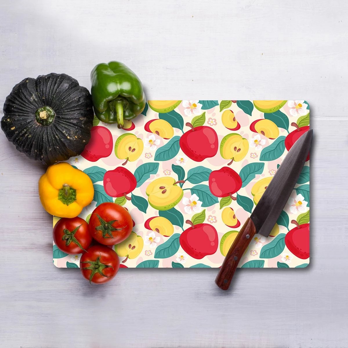 Dërrasë prerëse prej xhami të temperuar, shumëngjyrëshe, Hermia, Ckt67 - 3040, 30x40cm Dërrasë prerëse prej xhami të temperuar, shumëngjyrëshe, Hermia, Ckt67 - 3040, 30x40cm