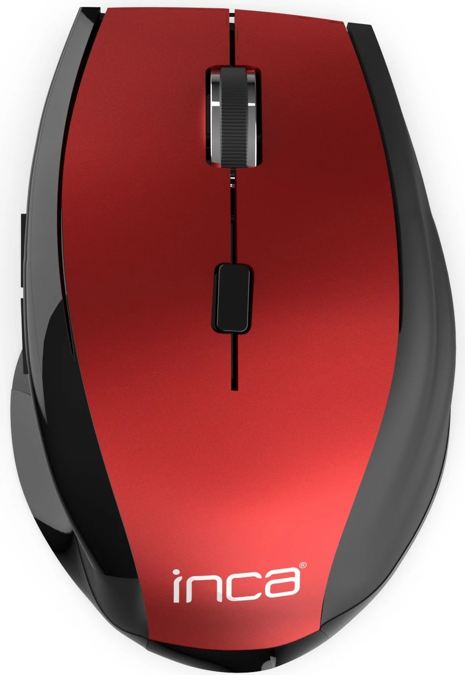 Maus wireless Inca IWM-500GLK, 1600 DPI, Nano-USB, laser, kuq