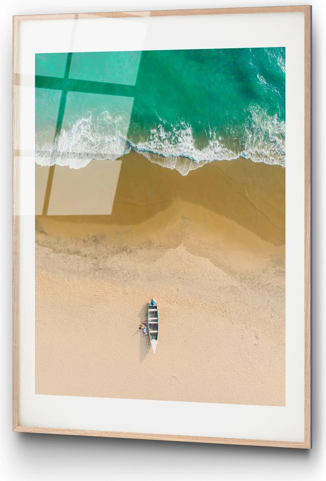 Pikturë dekorative prej xhami të temperuar, Wallity, UV-1072, 30x45cm