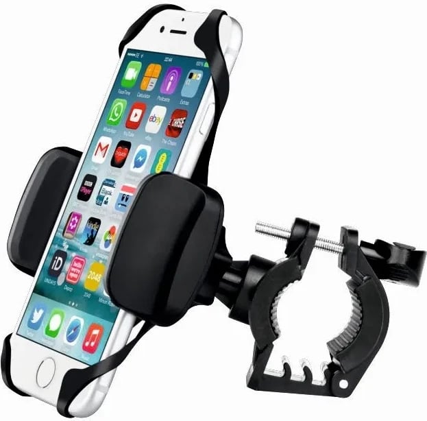 Mbajtëse për celular në biçikletë Swissten, S-GRIP BCCL1, e zezë
