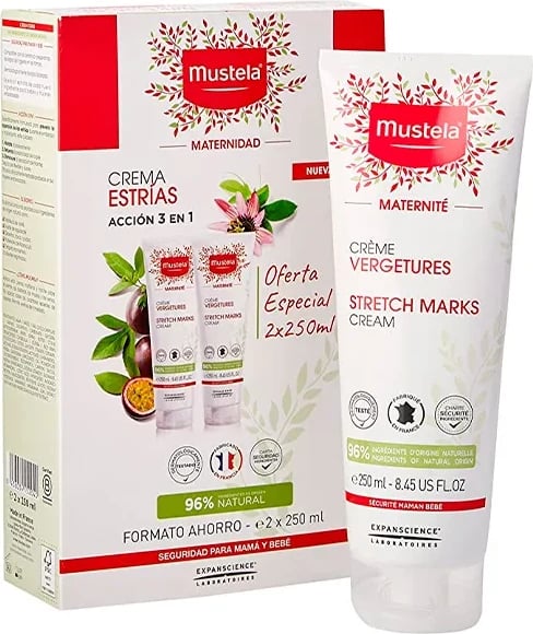 Krem kundër strijave Mustela për uniseks 2x250ml