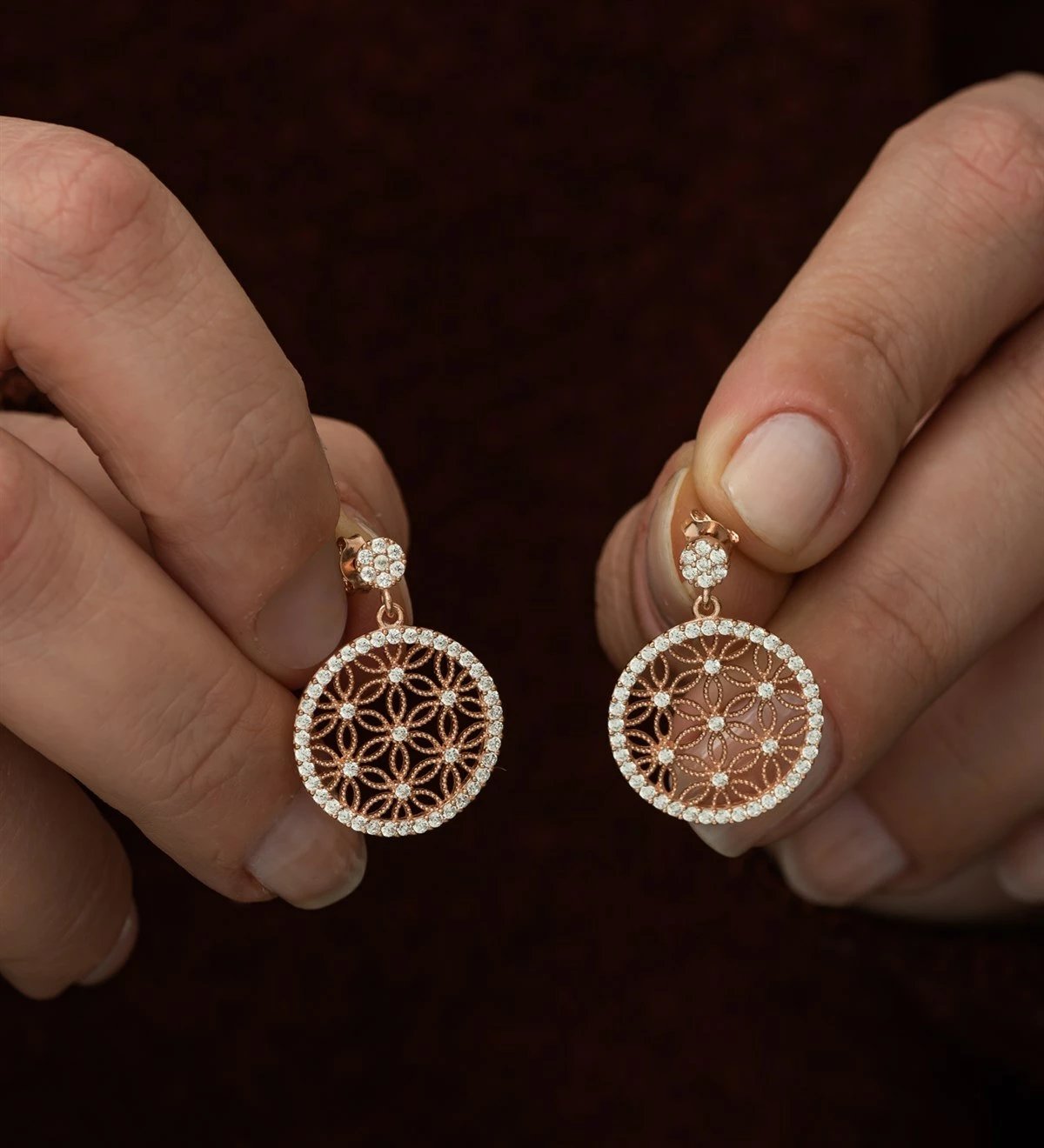 Vath argjendi, ngjyrë rozë ari dhe e bardhë, Jumeon, NRZ1156