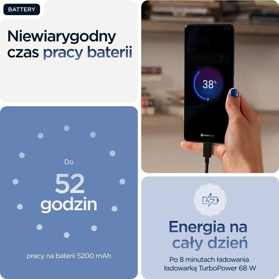 Celular Motorola edge 60, 6.67", 12 GB RAM, 256 GB, 5G, Blu