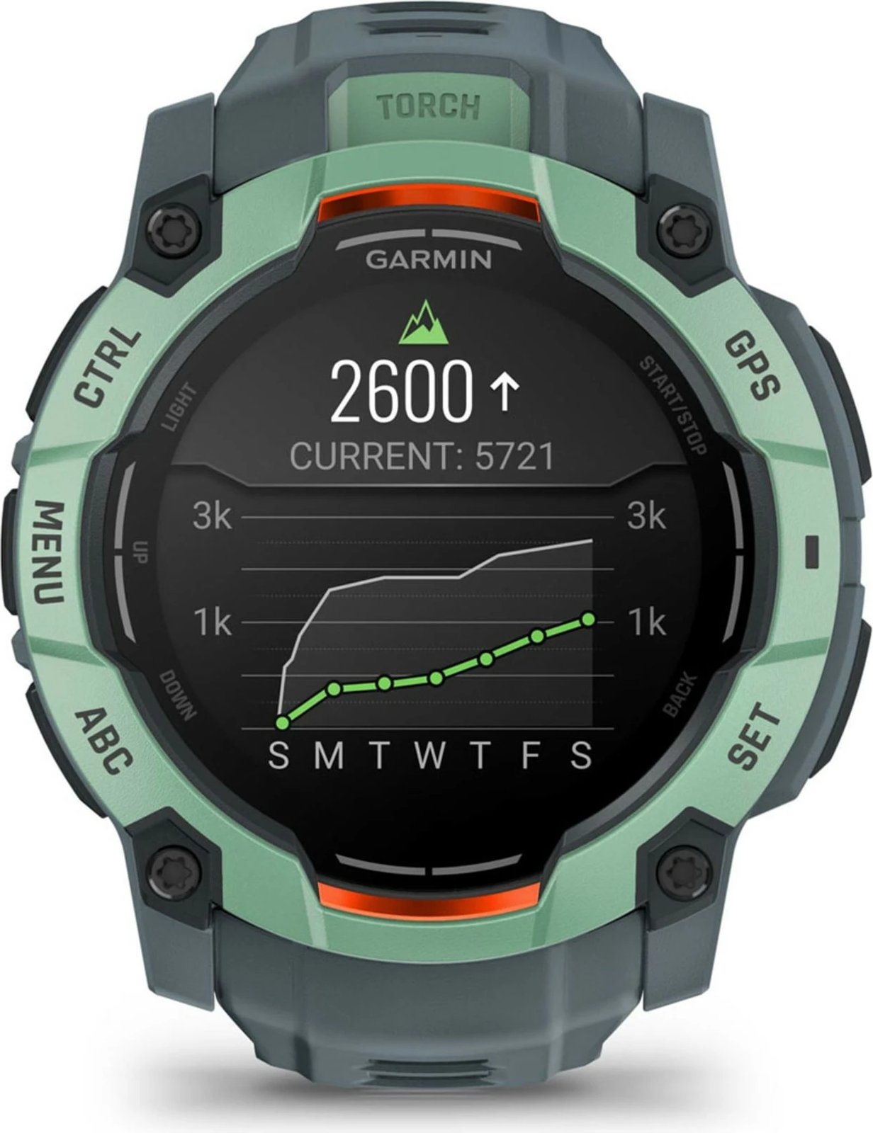 Smartwatch Garmin Instinct 3 AMOLED, 4GB, GPS, gri