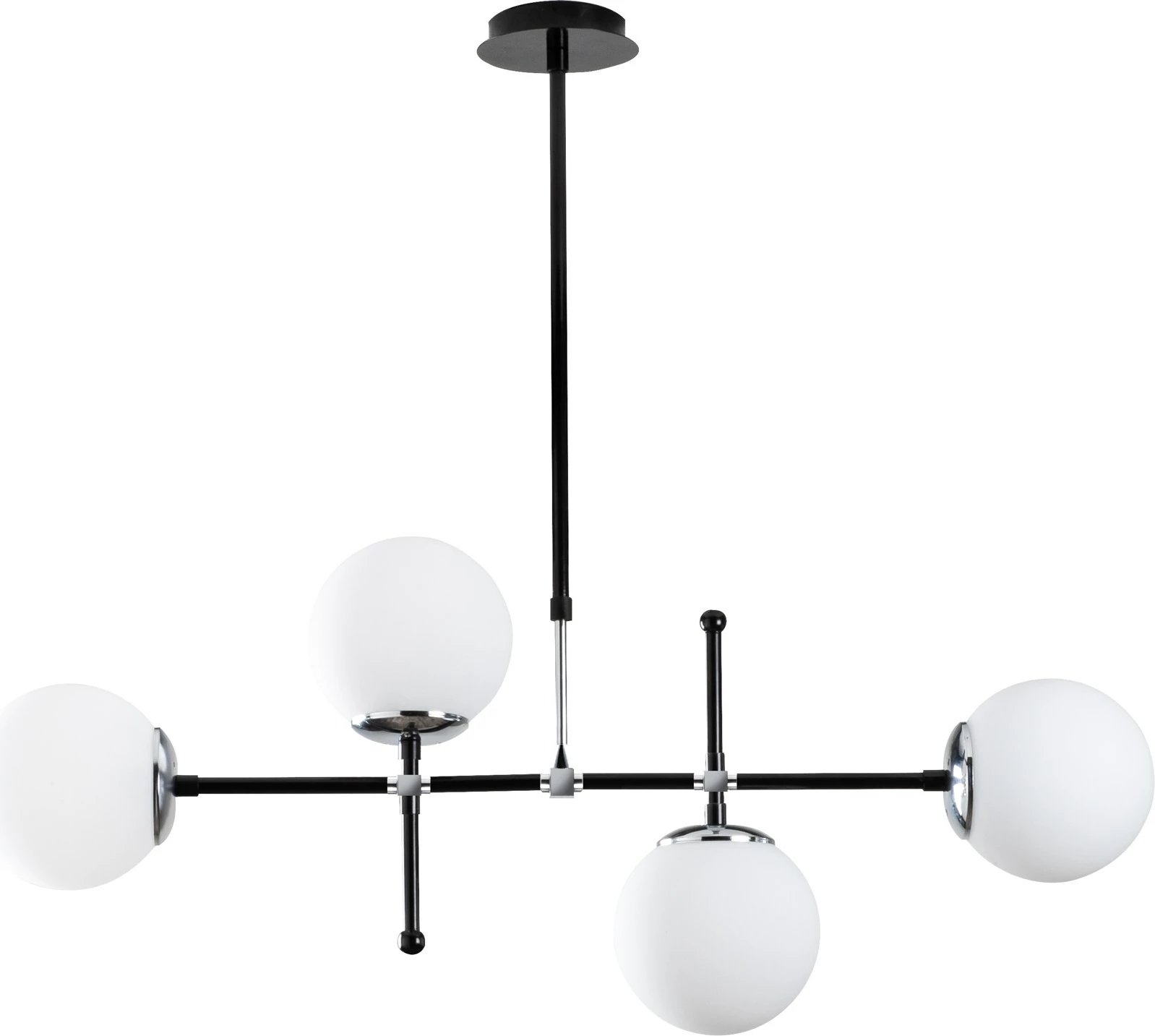 Llambë tavani Opviq, My Legend - 145-AV2, dizajn skandinav, e zezë dhe e bardhë