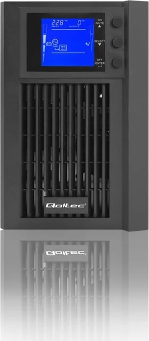 UPS Qoltec 53981, 2kVA, 1600W, Pure Sine Wave, LCD, USB, i zi UPS Qoltec 53981, 2kVA, 1600W, Pure Sine Wave, LCD, USB, i zi