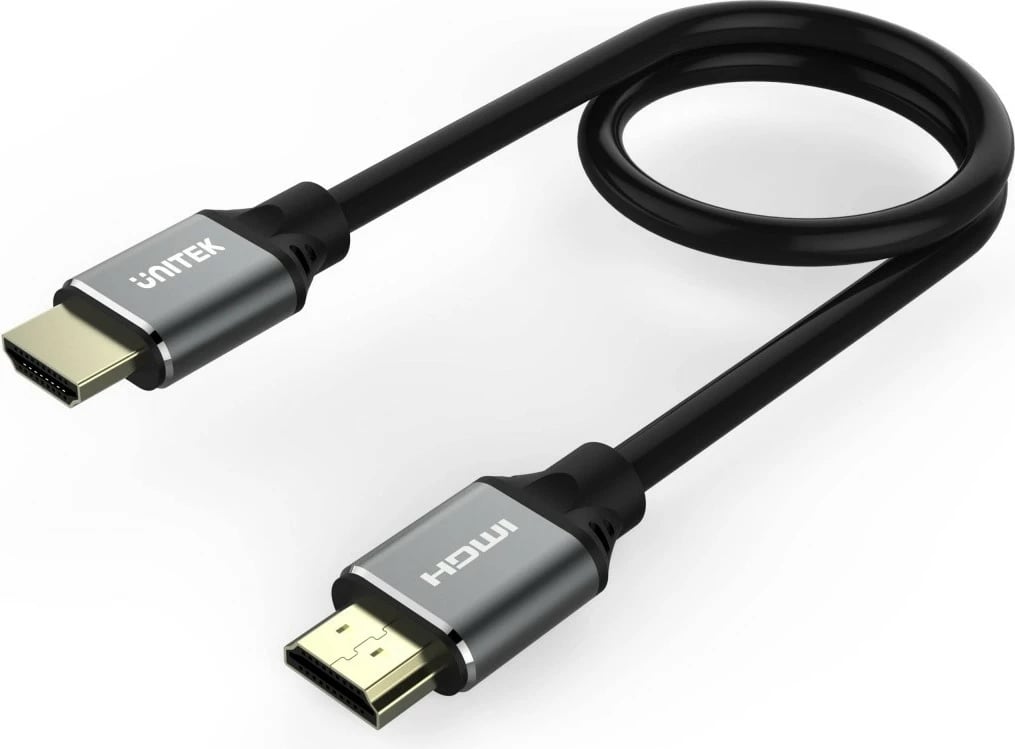 Kabllo HDMI Unitek C137W, 1.5m, v2.1, 8K, 4K@120Hz, e zezë