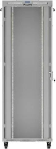 Kasë serveri Lanberg FF01-8047-12SL, 47U, me derë xhami, LCD, Gri