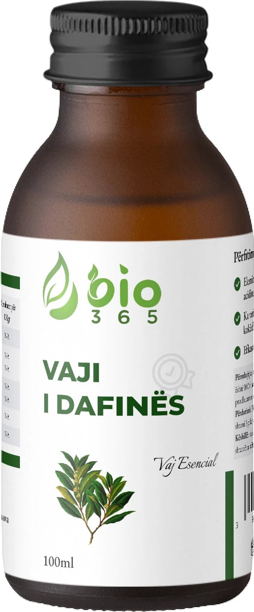Vaj esencial i dafinës Bio365, 100 ml