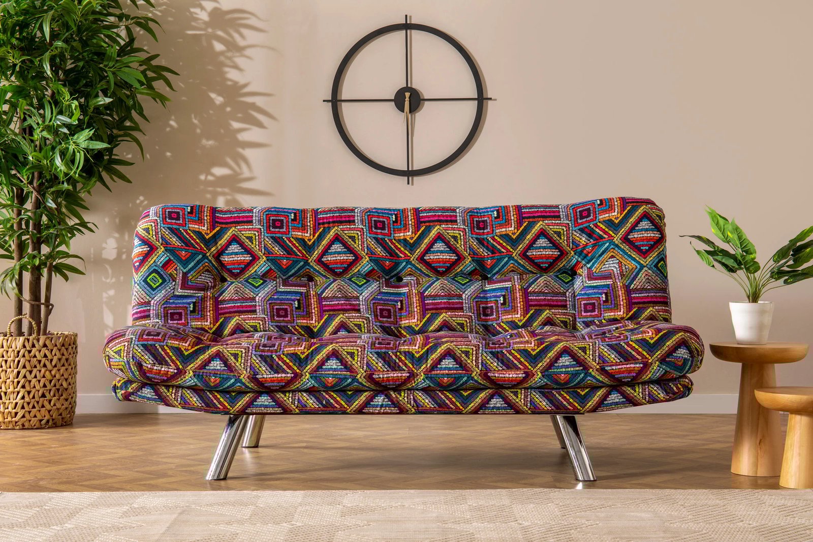 Divan-krevat 3 vendësh, Atelier del Sofa, Misa Small, patchwork