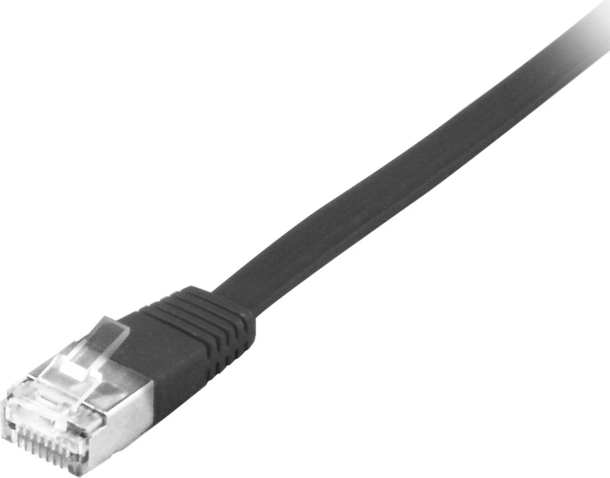 Kabllo rrjeti Equip Cat.6A U/FTP, 0.5m, e zezë