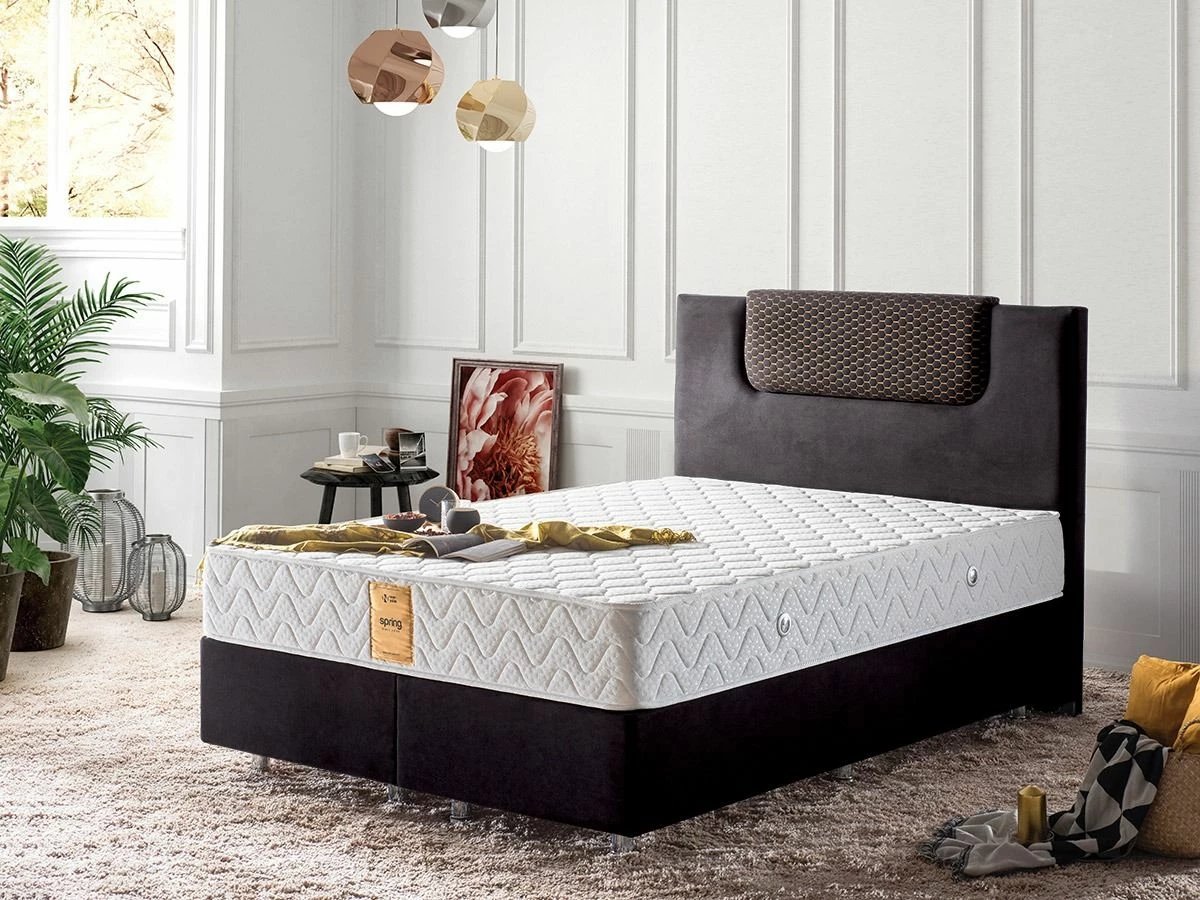 Dyshek Skye Decor, pranveror, 90x190 cm, njësh, memory foam dhe pranvera