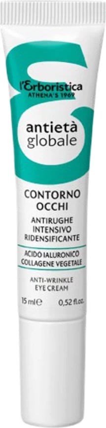 Krem për sy L'Erboristica Antieta Global Anti-Wrinkle Eye Cream për femra 15ml