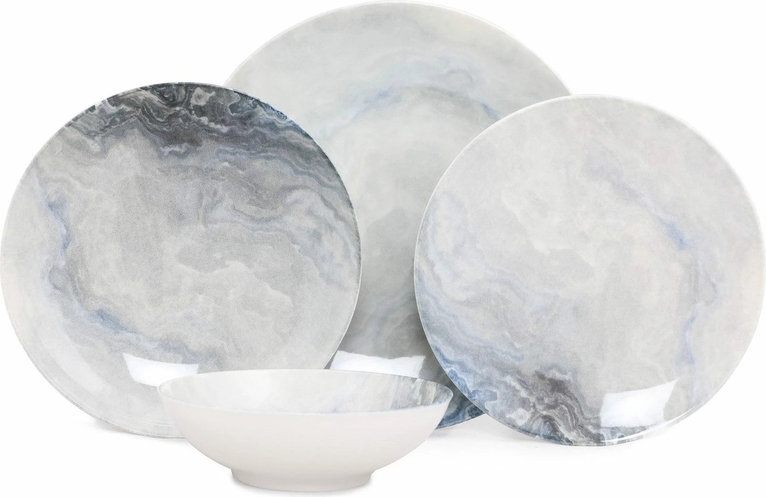 Set enësh për darkë (24 copë), Hermia, GBSATN24Y410050