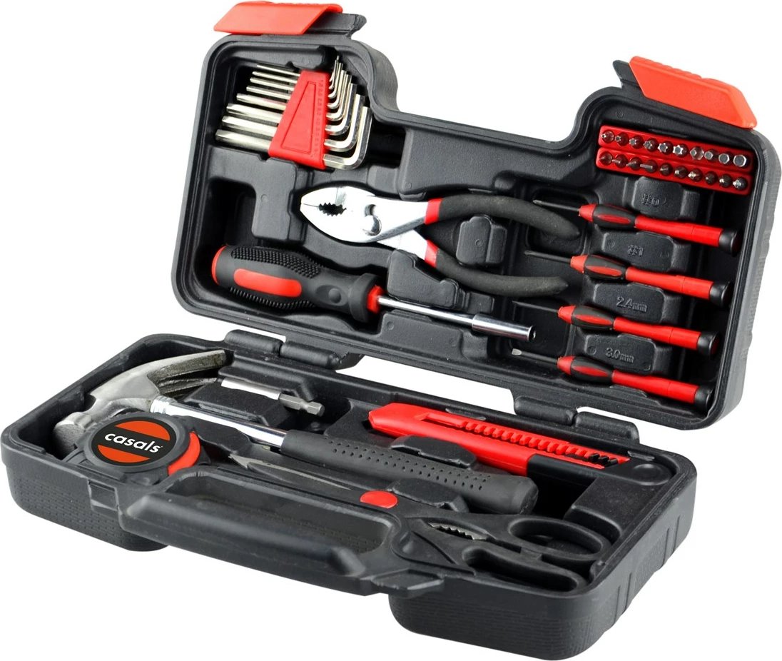 Set veglash dore Casals HH39, 39 pjesë, me kasë bartëse