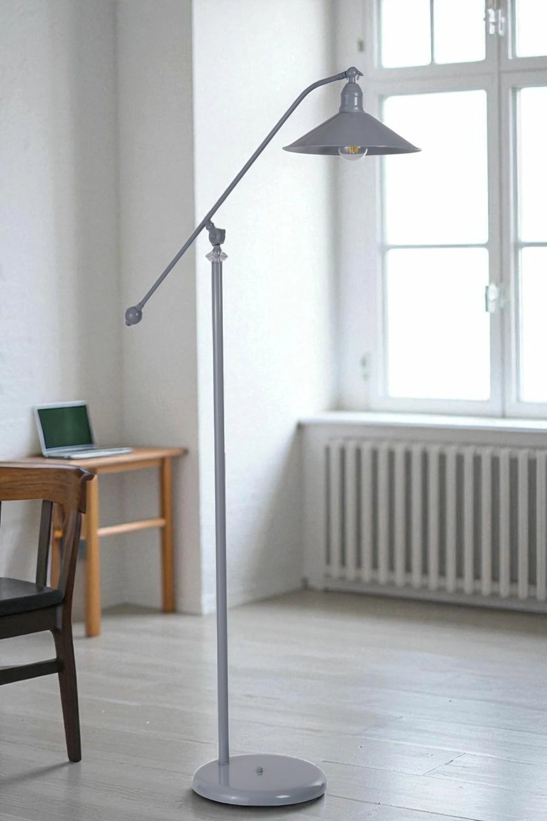 Llambë dyshemeje, ngjyrë gri, Opviq, 8959-10