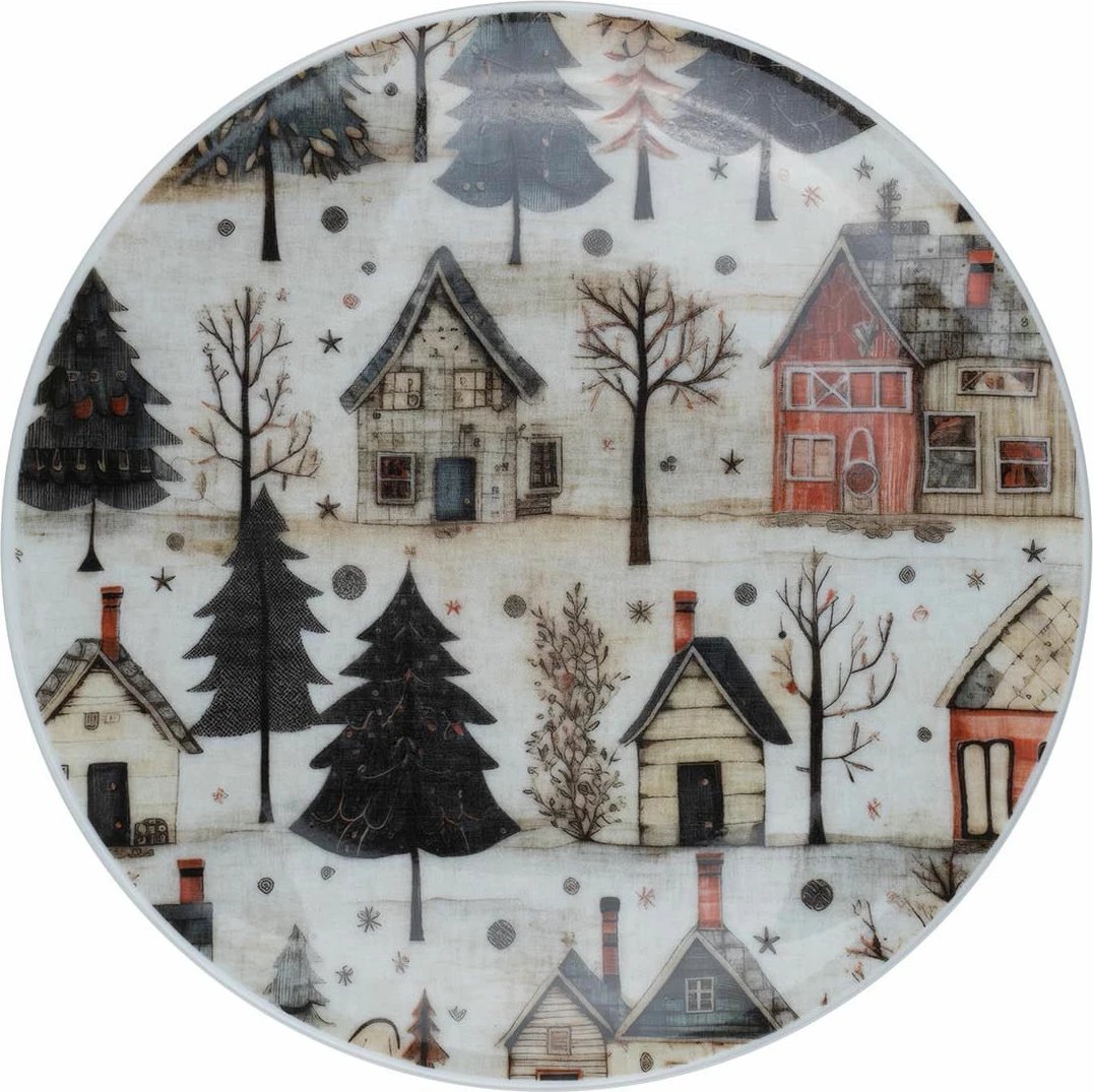 Set për shërbim ëmbëlsirash (6 copë), Hermia Concept, NNZG21DUS6885684