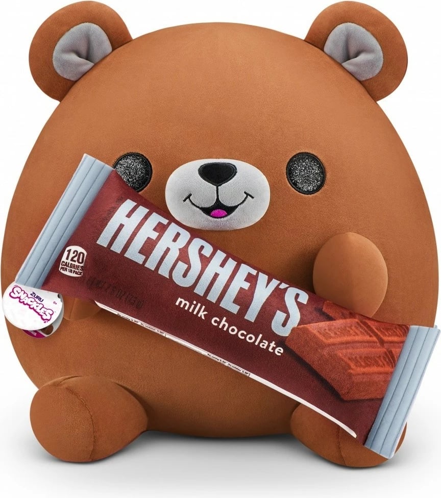 Arush pelushi Snackles ZURU, Hershey's Milk Chocolate, 35cm, Kafe