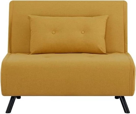 Karrige krevati Nextdeco Berlin Mustard