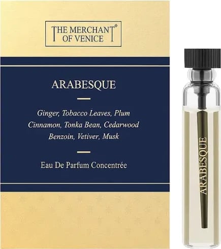 Eau de Parfum The Merchant Of Venecie Arabesque, 2 ml