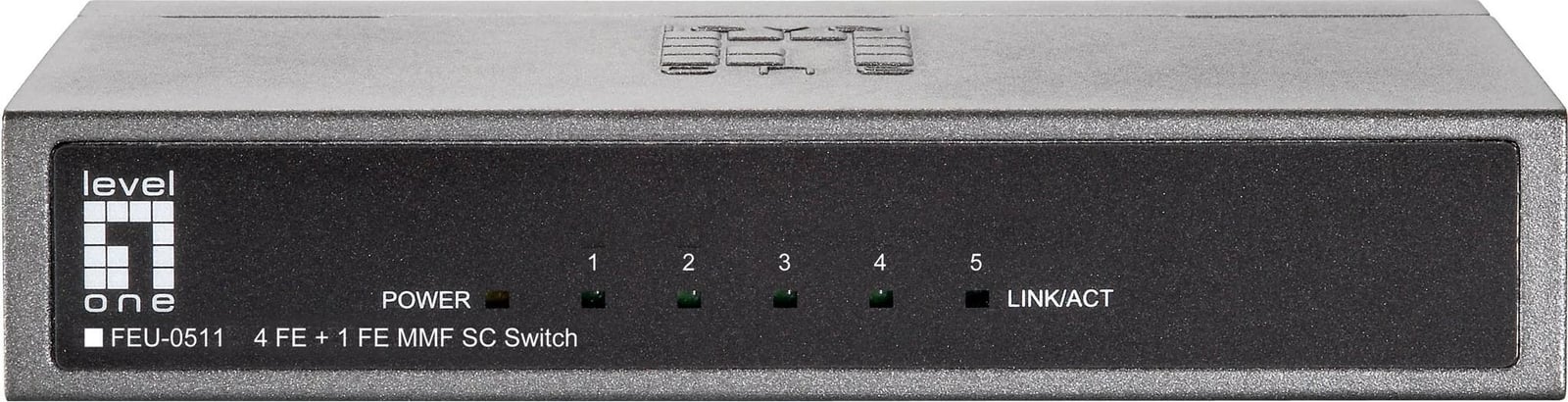 Switch LevelOne FEU-0511, 5-Port, Fast Ethernet, SC Multi-Mode Fiber