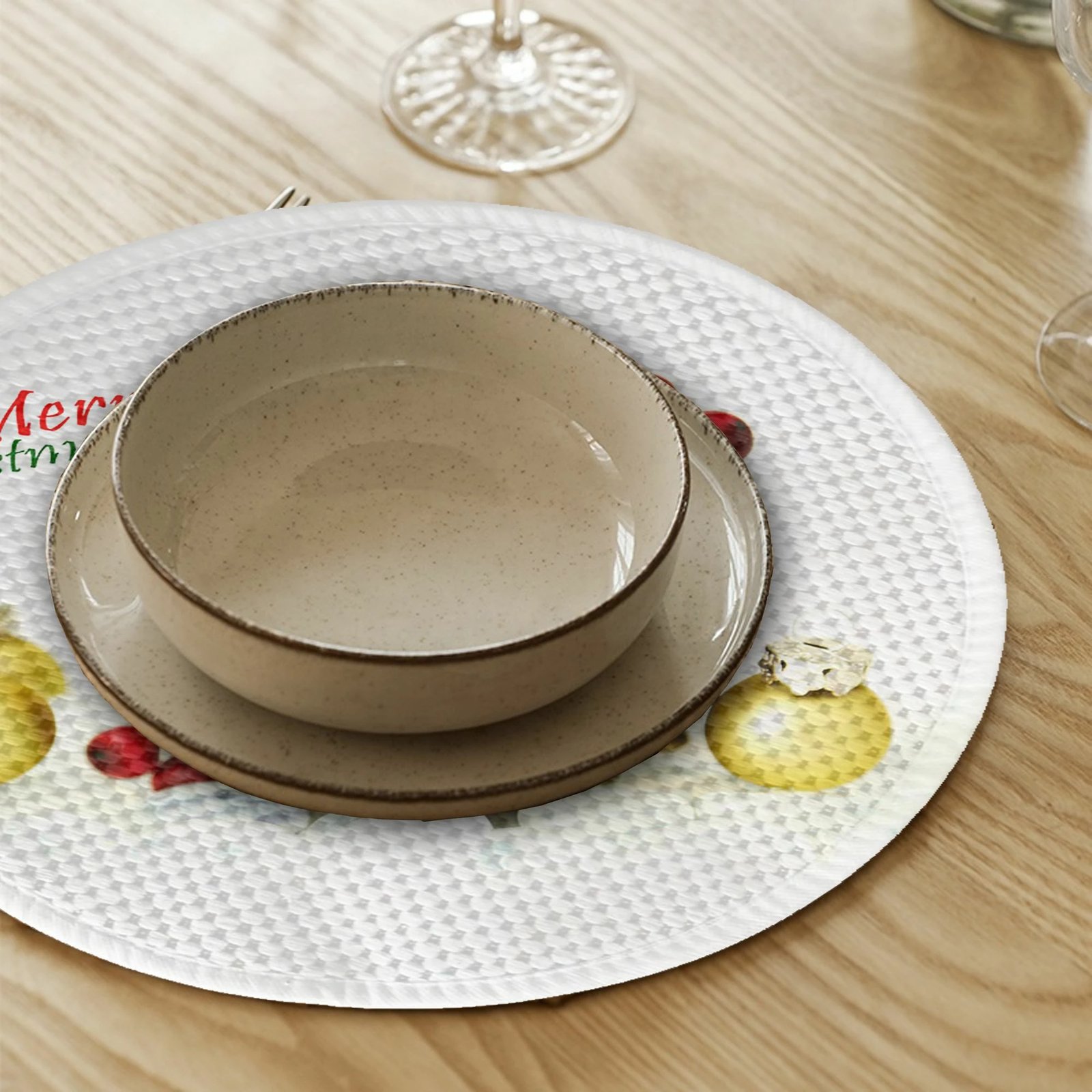 Set nënshtrues tavoline Hermia Concept, dizajn festash, 3754Supla, 4 copë