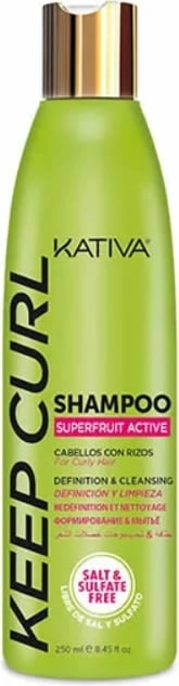 Shampon për flokë kaçurrela Kativa Keep Curl unisex 250ml
