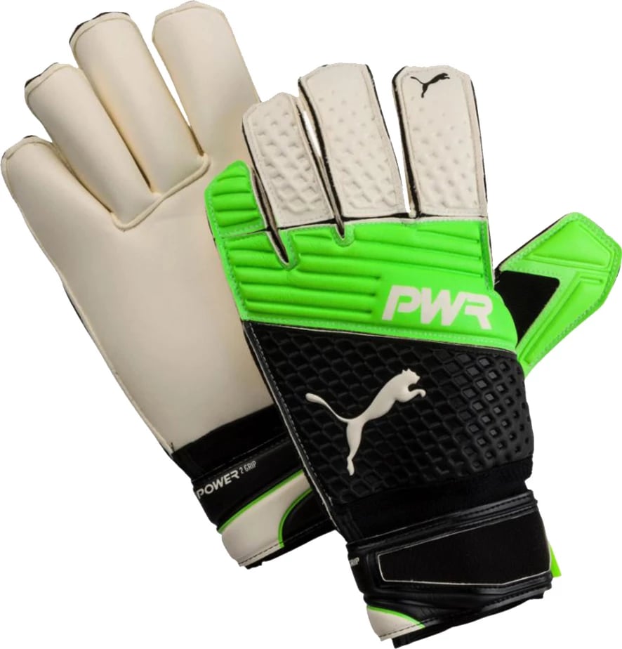 Doreza portieri Puma për meshkuj, të zeza-gjelbërta-bardha