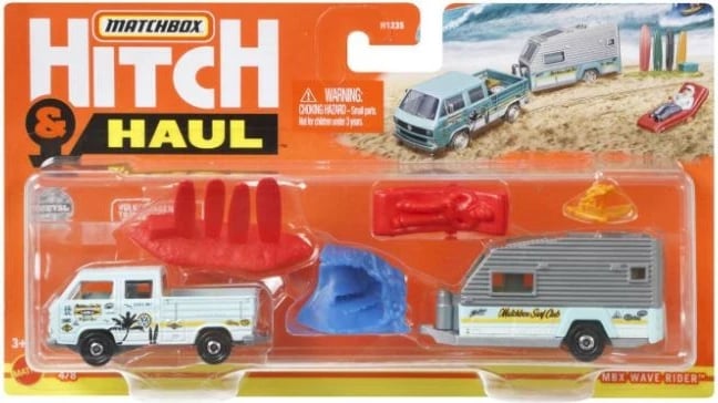 Set lodrash Matchbox Mattel H1235 Hitch & Haul, multikolor