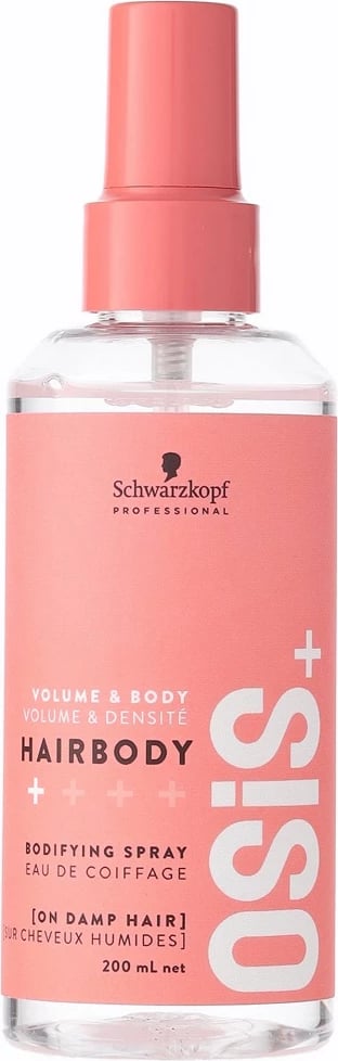 Spray për volum flokësh Schwarzkopf Professional Osis+ Hairbody për femra 200ml