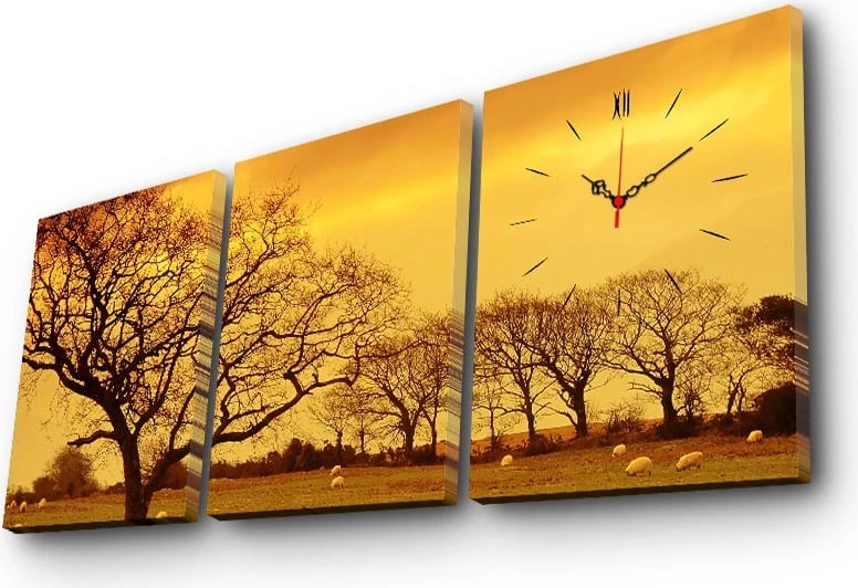 Orë muri dekorative në kanavacë (3 pjesë), Wallity, 3P3040CSMOR-7