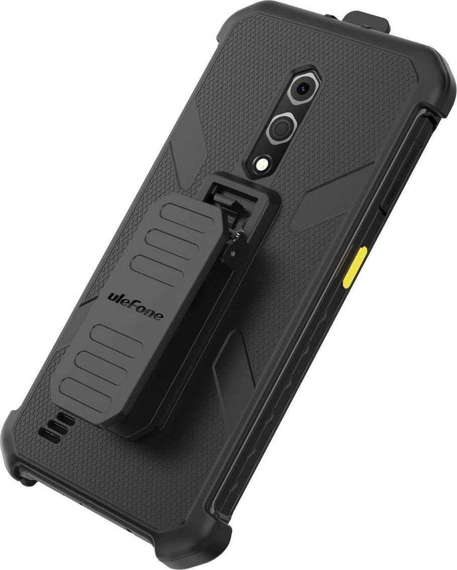 Mbështjellës Ulefone për Armor X12/X12 Pro, UF-C-AX12, me klips dhe karabiner, Zi
