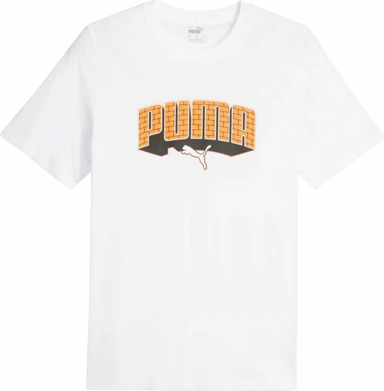 Maicë Puma për meshkuj, e bardhë