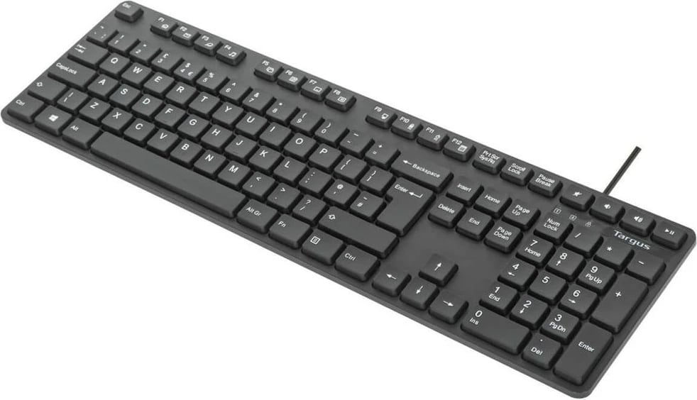 Set tastierë dhe maus Targus, full size, USB, QWERTY spanjisht, e zezë