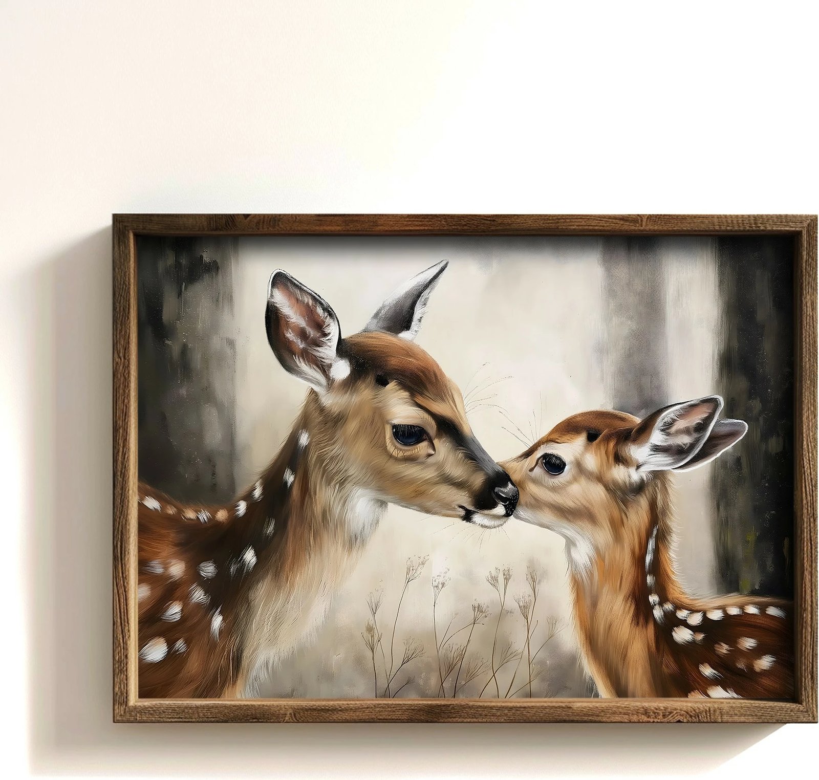 Pikturë dekorative me kornizë MDF, Wallity, GE230-L, shumëngjyrëshe