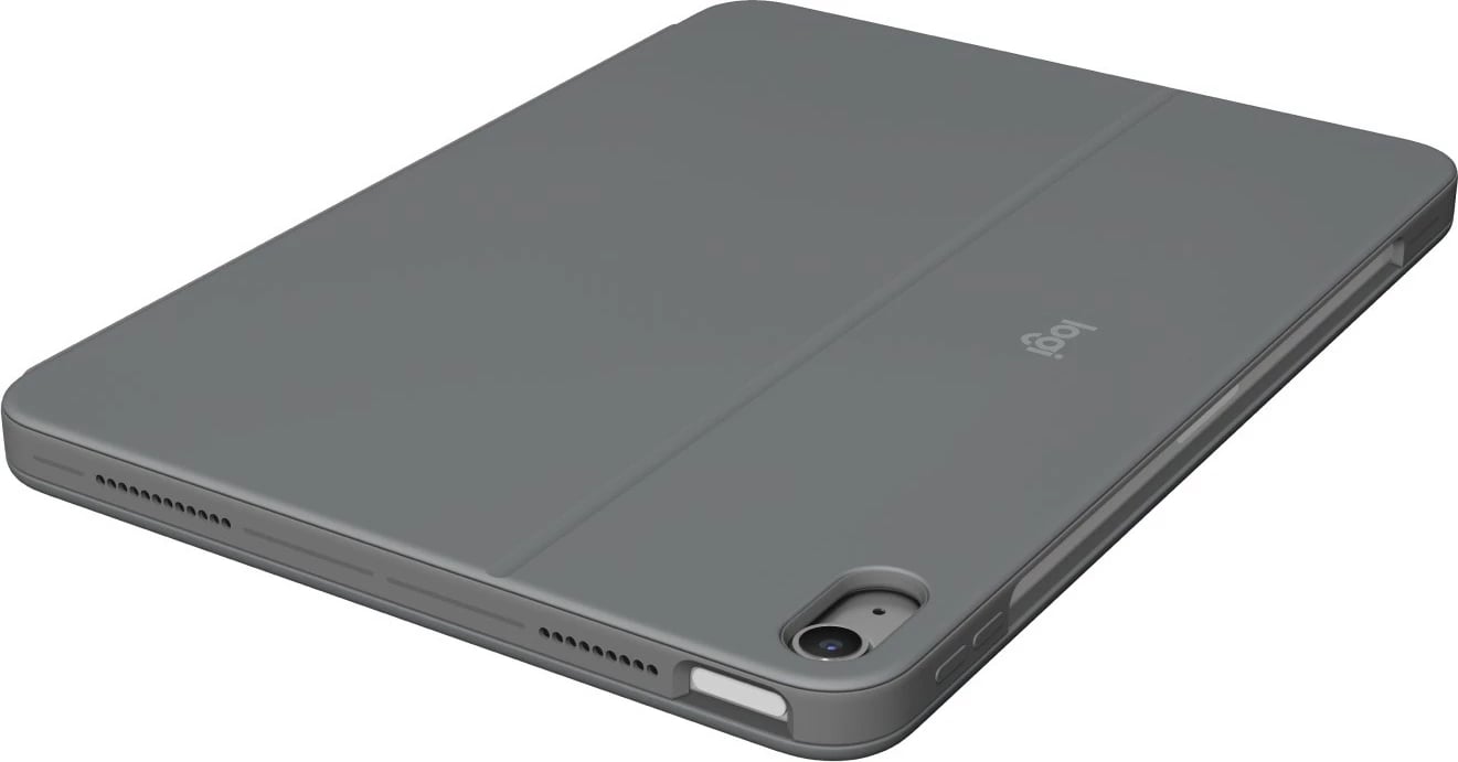 Mbështjellës me tastierë Logitech Combo Touch, QWERTZ, Trackpad, iPad Air 11-inch, Gri