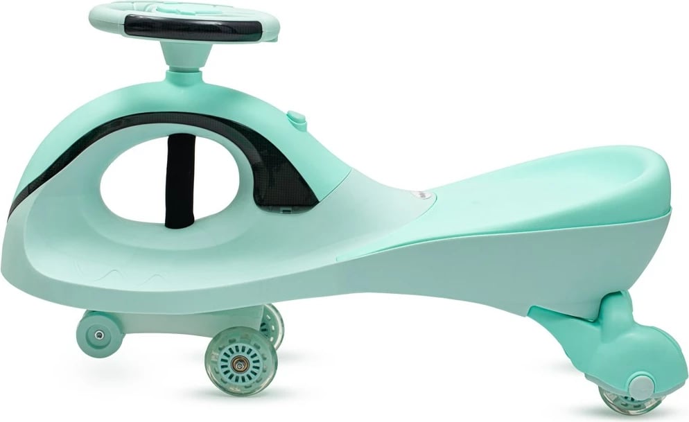 makinë ride-on me gravitet BABY MIX G-Force, LED rrota/kornizë/timon, muzikë, kapacitet 50 kg, jeshile