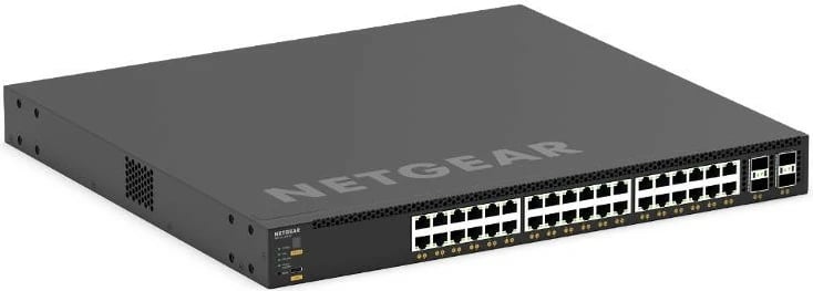 Switch i menaxhuar Netgear XSM4340CV M4350-36X4V, 36x10G PoE++, 4xSFP28, Rack