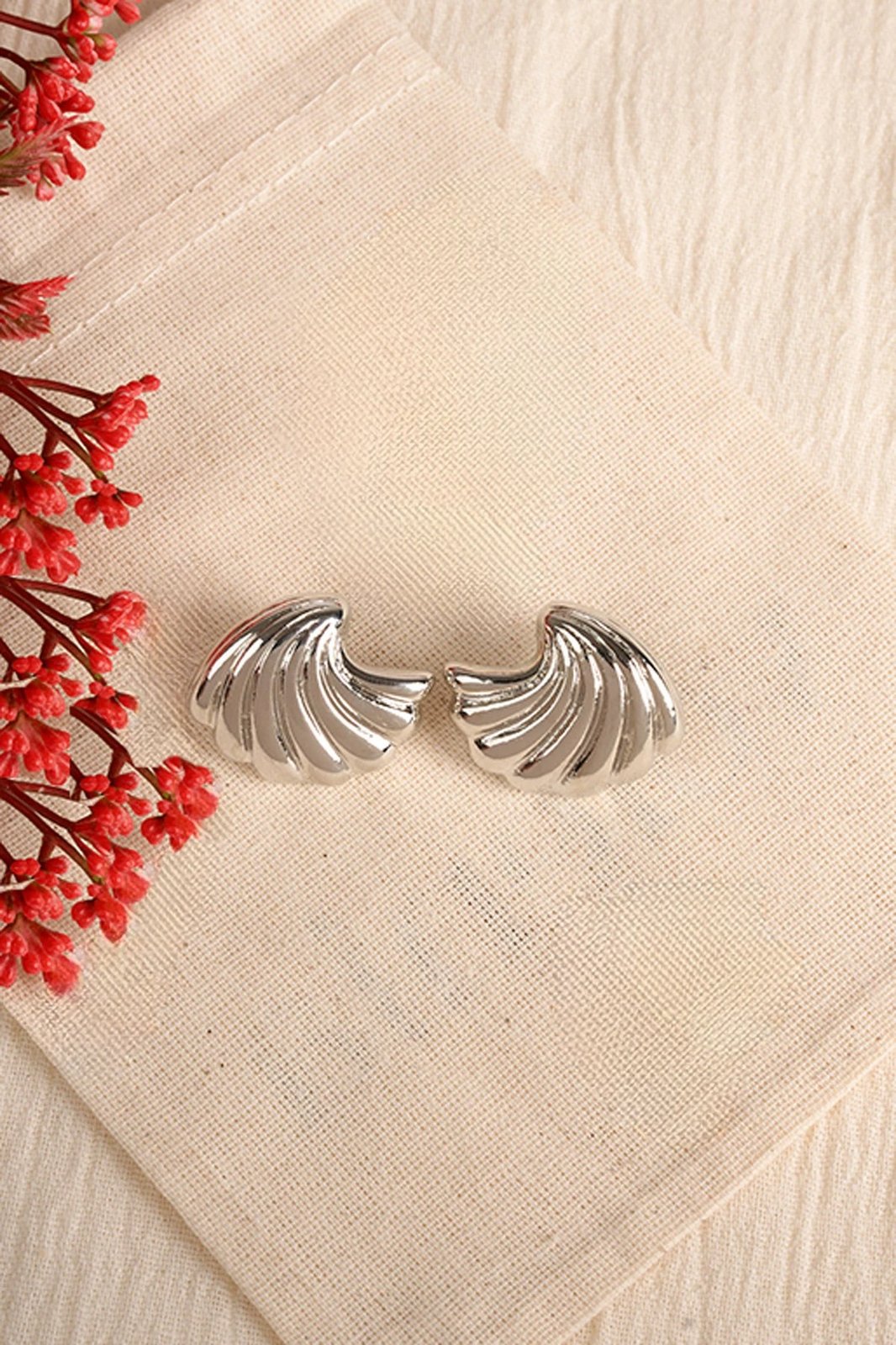 Vathë metalik Elika, ngjyrë argjendi, ELKGC68345